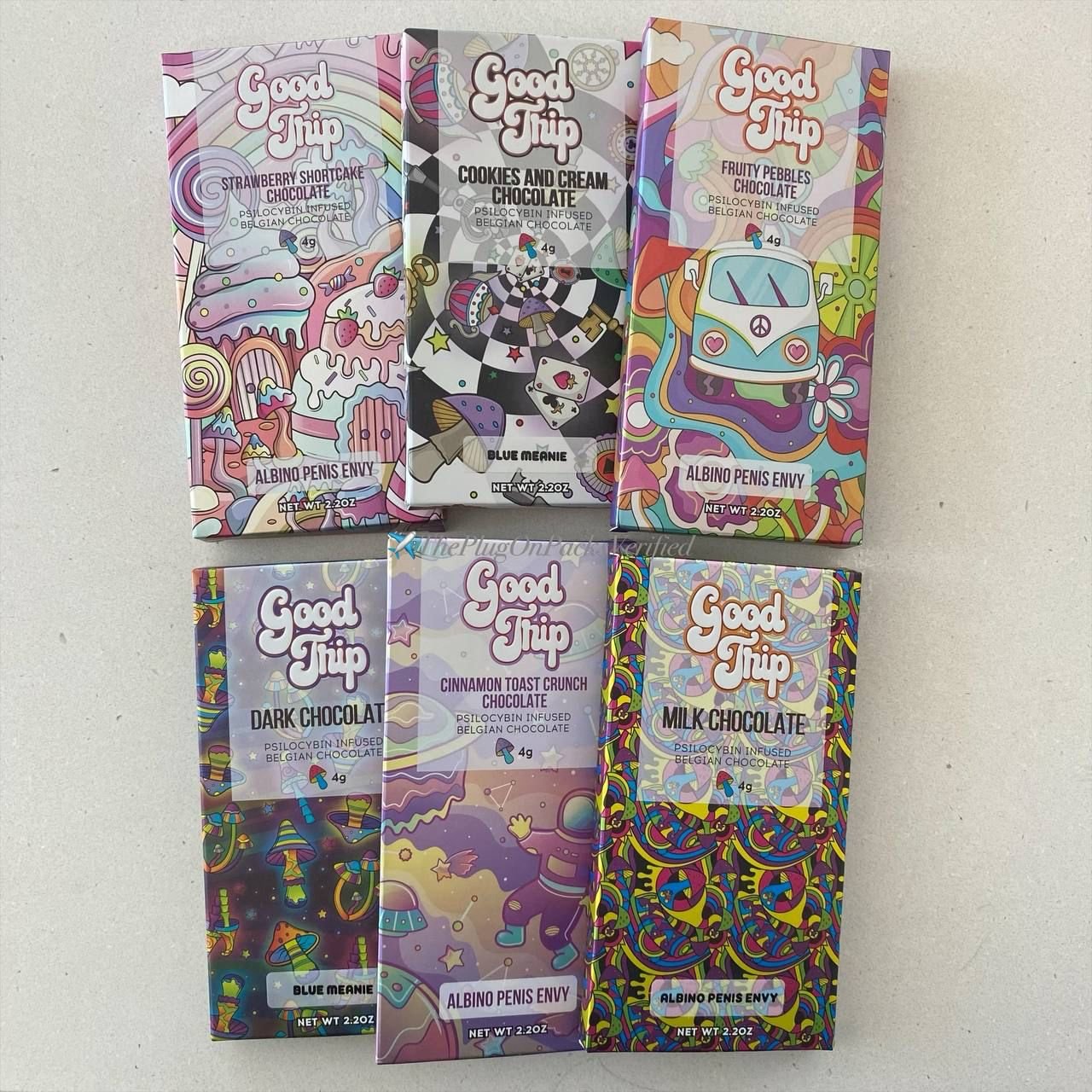 Good Trip Mushroom Chocolate Bar for sale